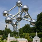 Brüssel -Atomium im Jubelpark in Brüssel-