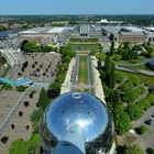 Brüssel, Blick vom Atomium