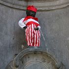 Brüssel -das legendäre Manneken Pis in der Hauptstadt Europas-