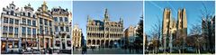 Brüssel, Grand Place und St. Michael Belgien