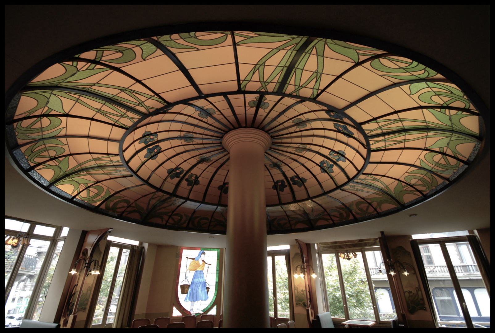 Brüssel Jugendstil Cafe