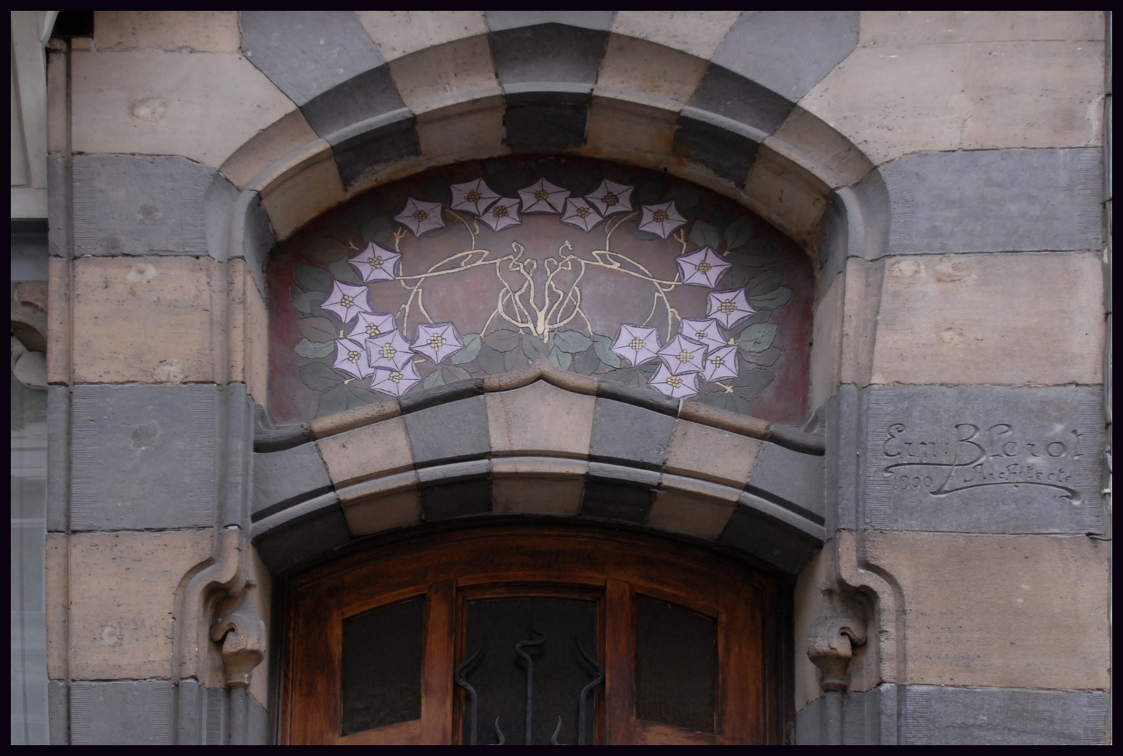 Brüssel Jugendstil Detail