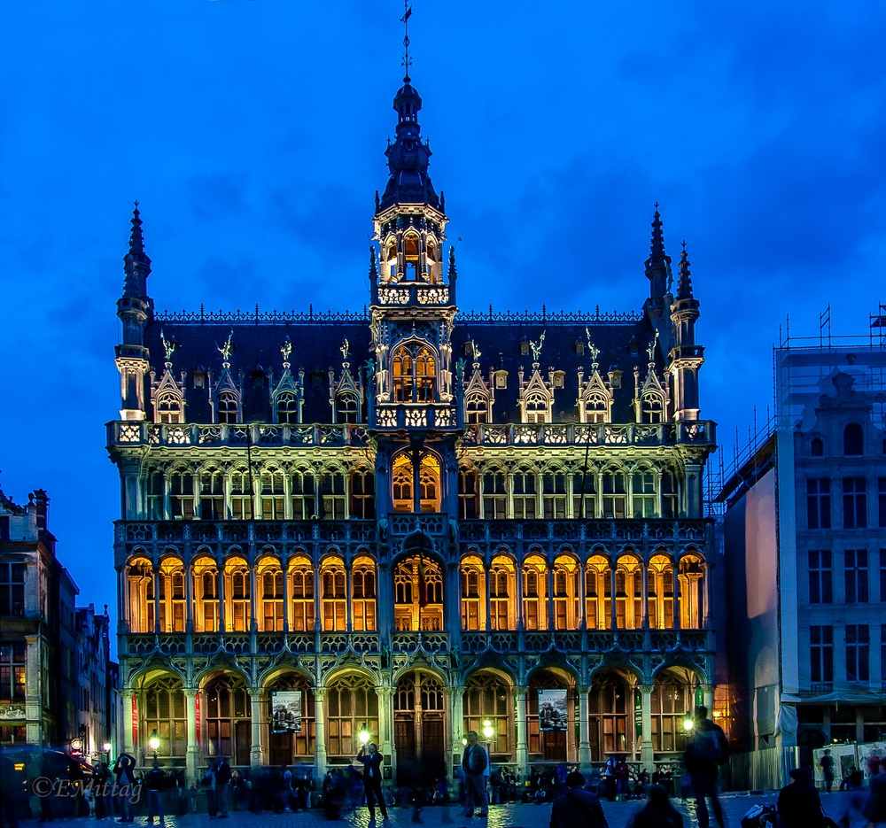 Brüssel - Maison du Roi bzw. Broodhuis am Grote Markt-3281