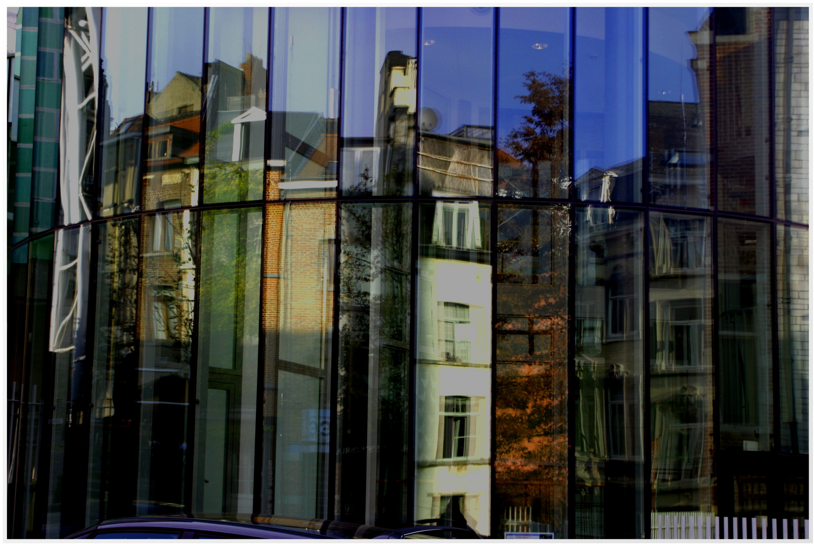 Brüssel - Platz im Spiegel