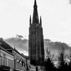 Bruge en noir et blanc