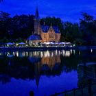 Bruges (Be), il parco dell'Amore by night