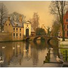Bruges in the winter.