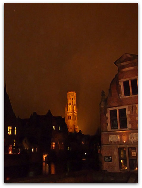 Bruges la nuit..... 