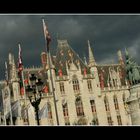 Bruges, soleil et orage