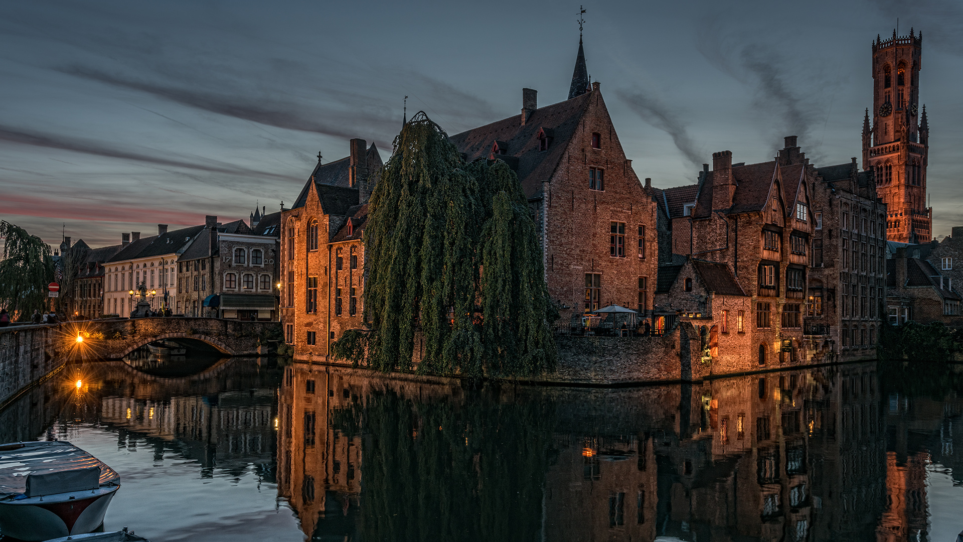 Brugge am Abend