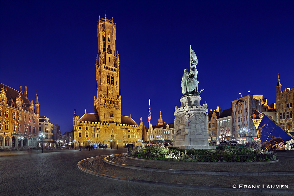 Brugge Grote Markt, Belgien