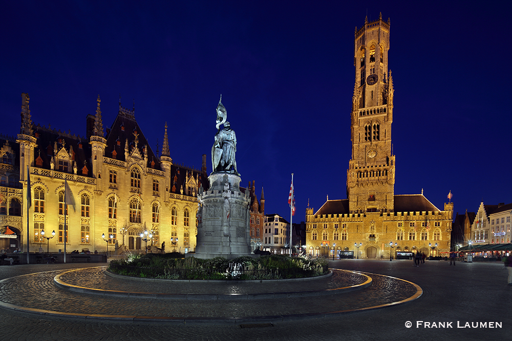 Brugge Grote Markt, Belgien