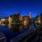 Brugge zur Blauen Stunde