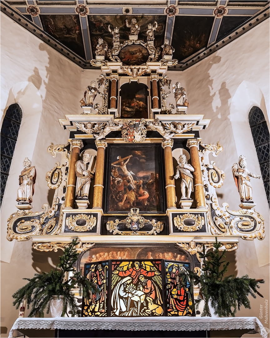 Brumby, Weihnachtlicher Altar