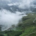 brume dans la vallée !