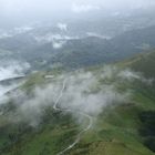 brume dans la vallée !