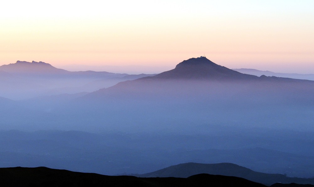 brume en montagne