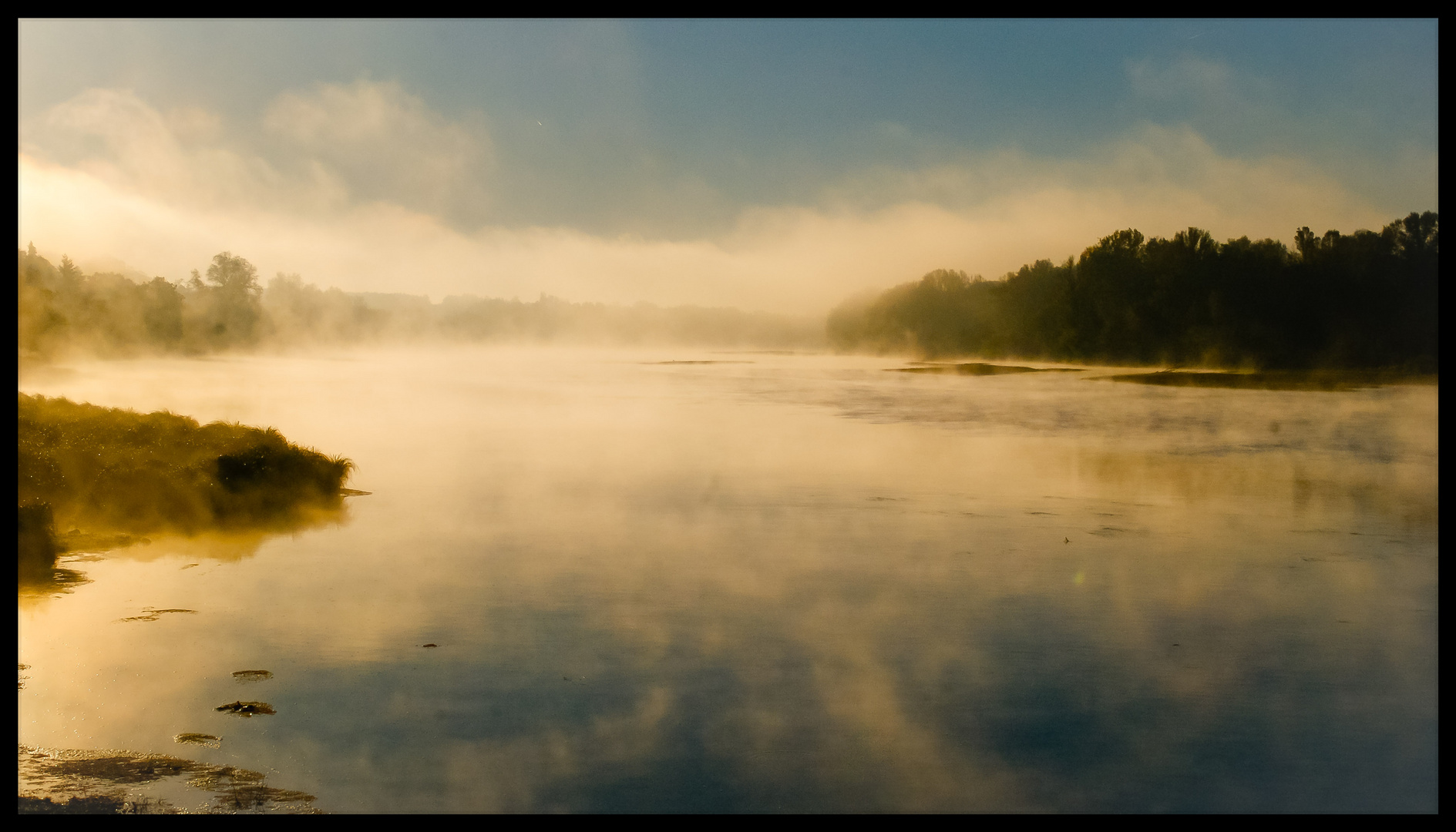 Brume et lumiere