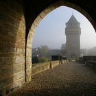 Brume matinale sur le pont Valentré