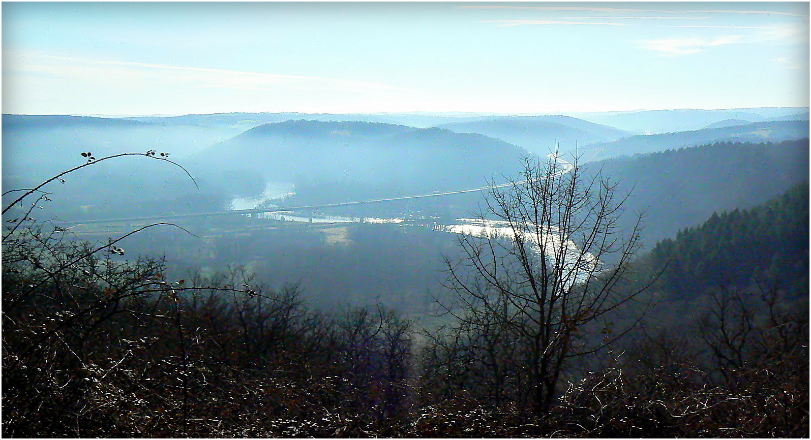 Brume sur la vallée 