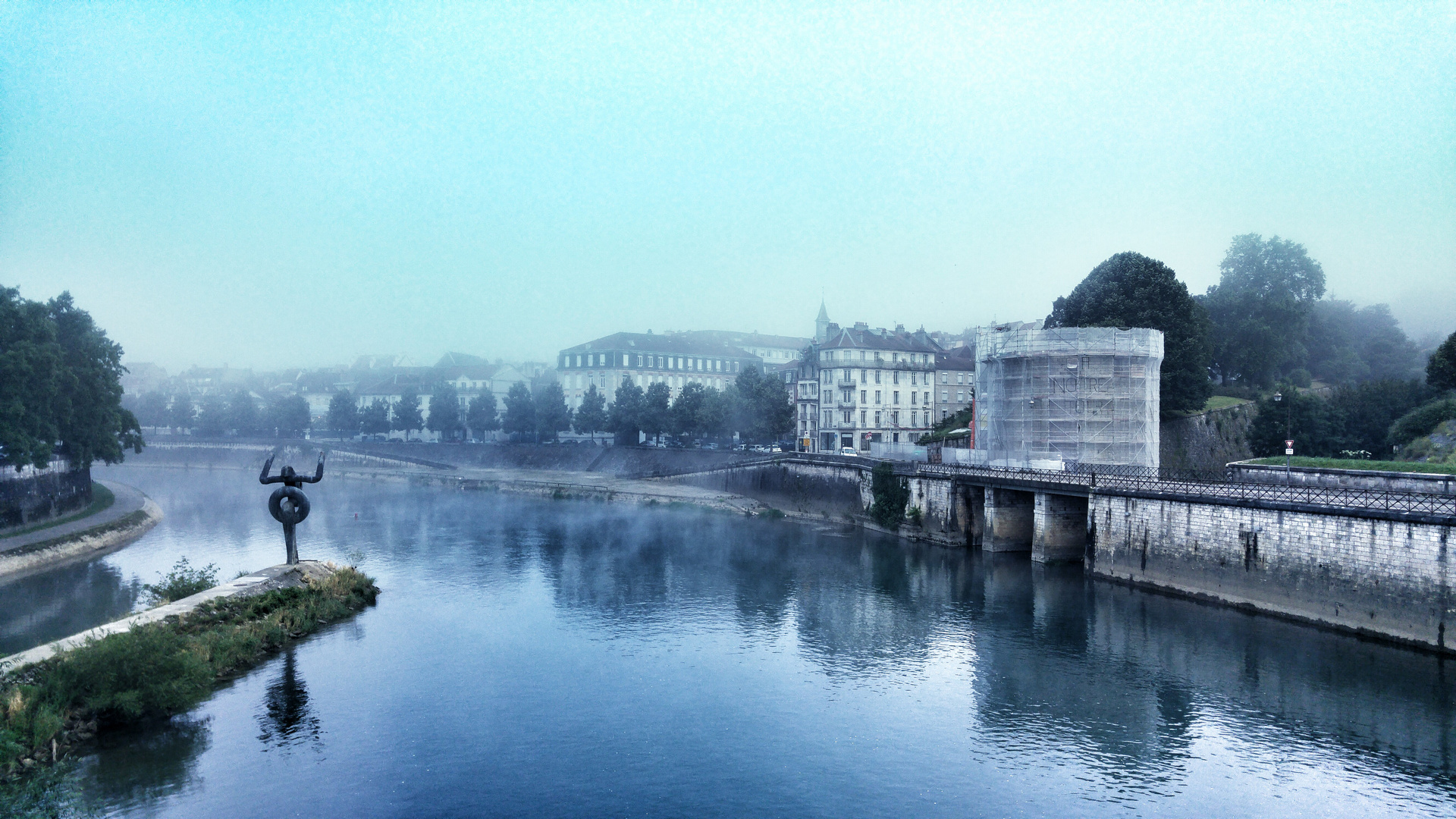 Brume sur le Doubs