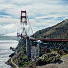 Brume sur le Golden Gate Bridge