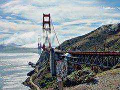 Brume sur le Golden Gate Bridge