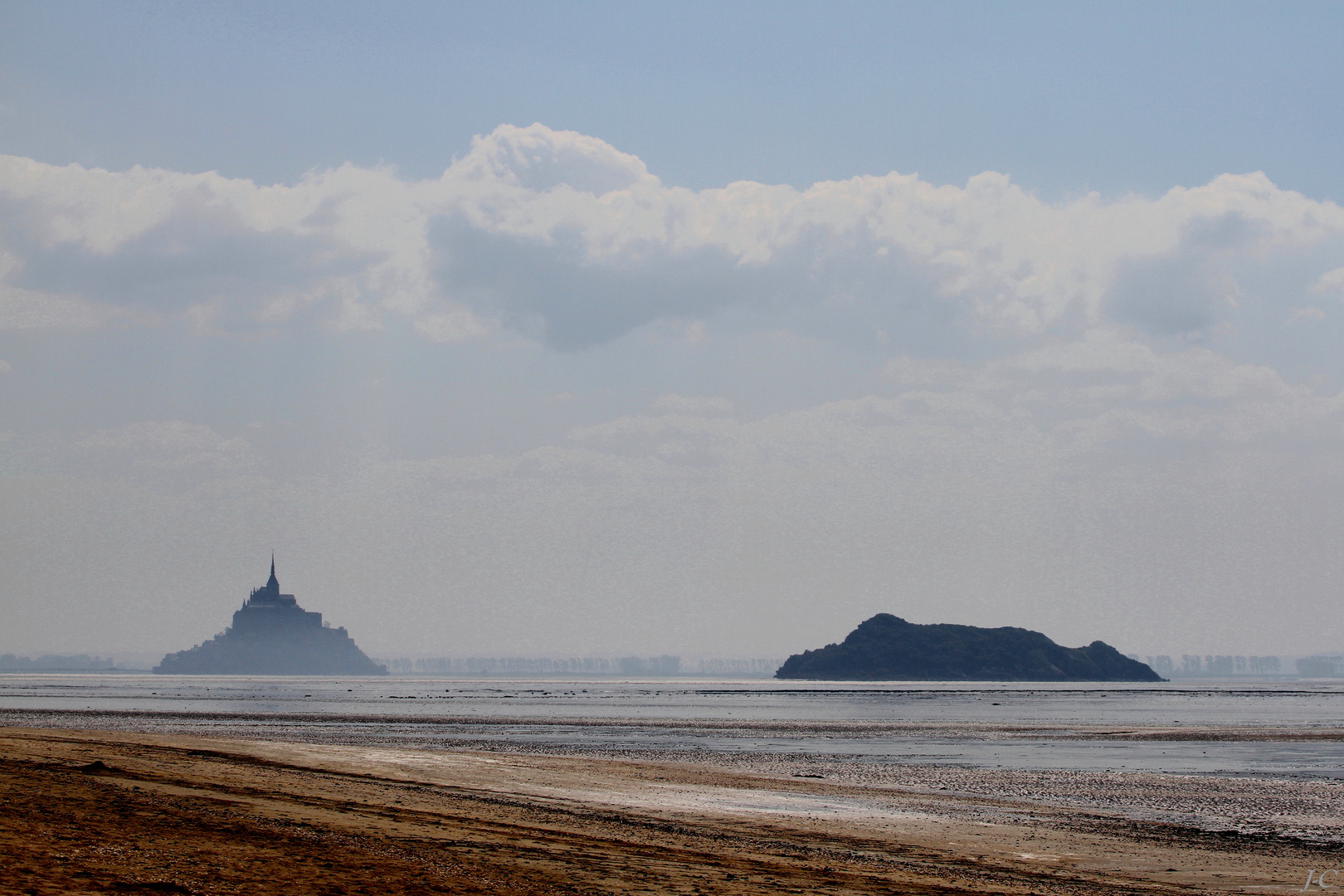 " Brume sur le Mont Saint Michel "