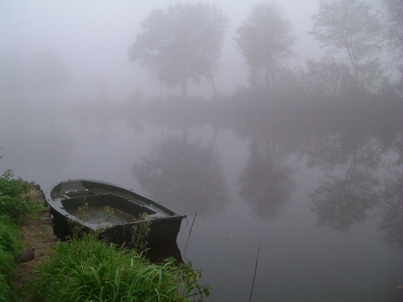 brume sur l'oust