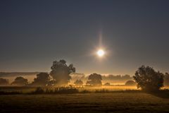 Brume sur Nied allemande