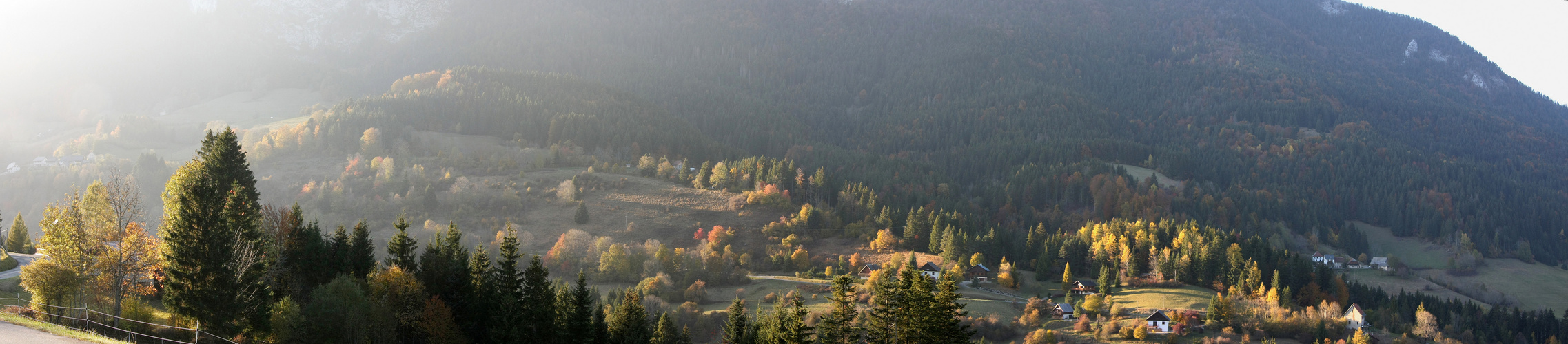 Brume vespérale en Chartreuse