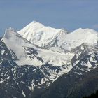 Brunegghorn, Weisshorn und Bishorn