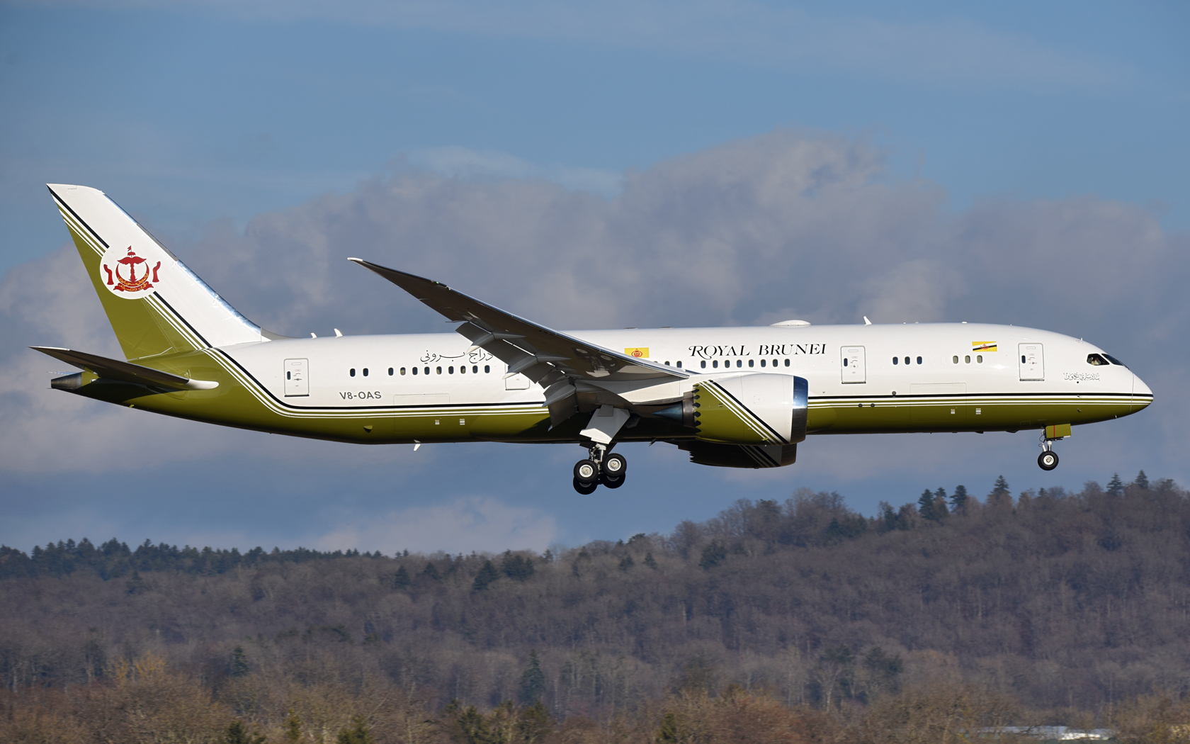 Brunei Government Boeing 787-8 Dreamliner V8-OAS 