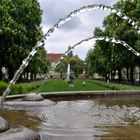 Brunen im Park