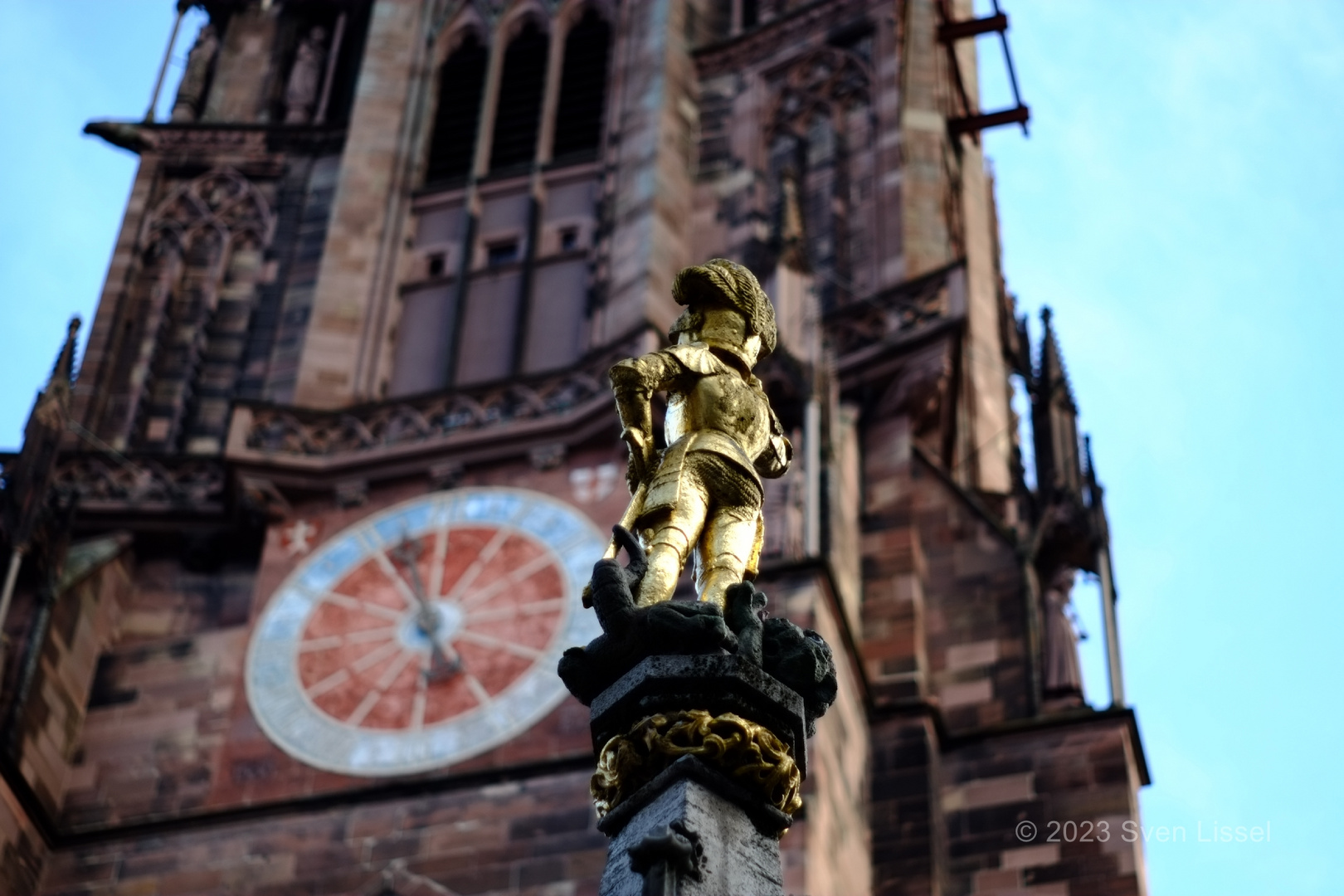 Brunnen am Freiburger Münster