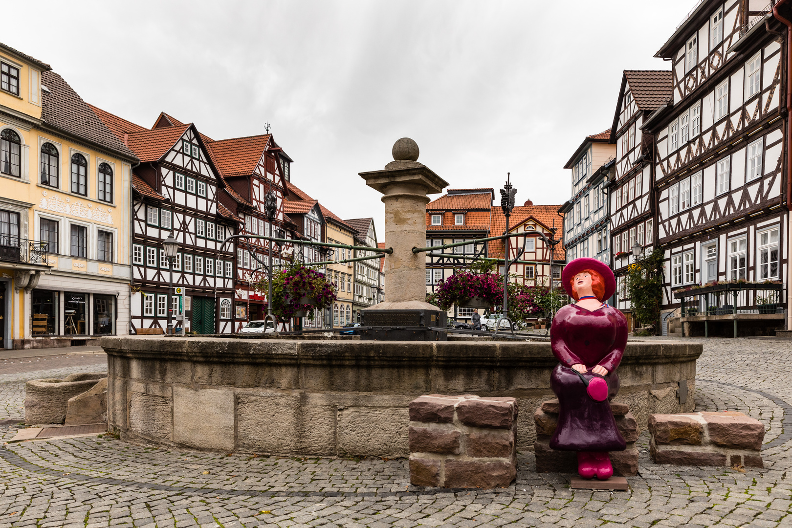 Brunnen am Marktplatz Allendorf