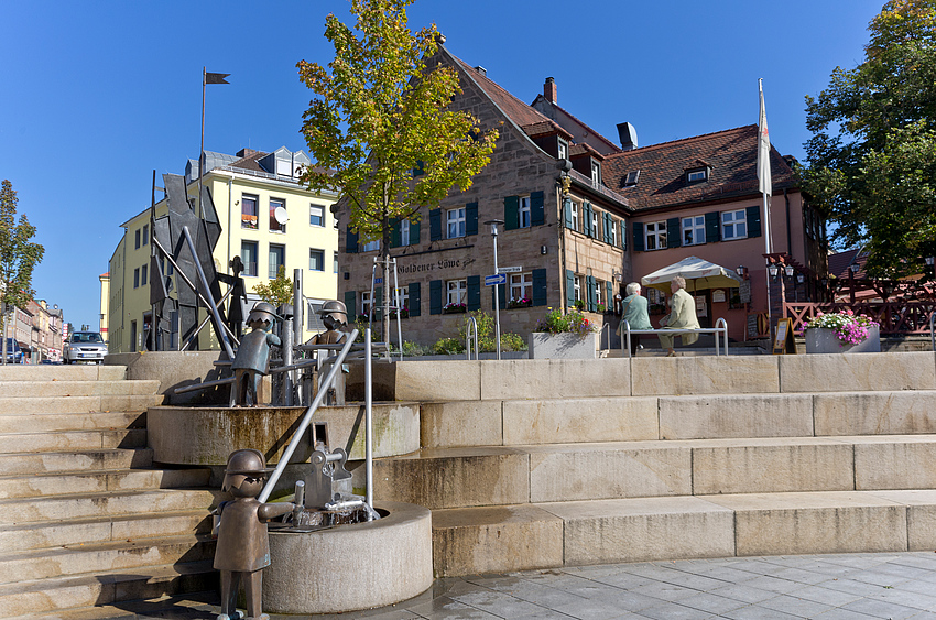 Brunnen am Marktplatz