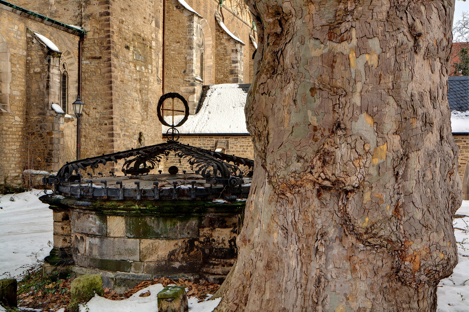 Brunnen am Merseburger Dom