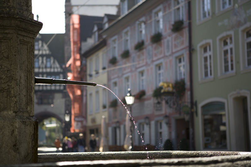 Brunnen am Oberlindenplatz