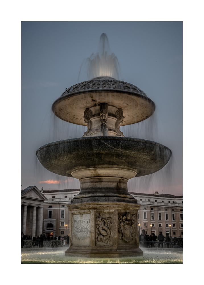 Brunnen am Petersplatz