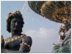 Brunnen am Place de la Concorde