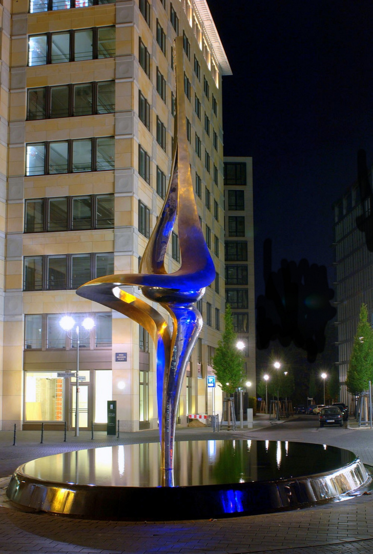 Brunnen am Potsdamer Platz in Berlin