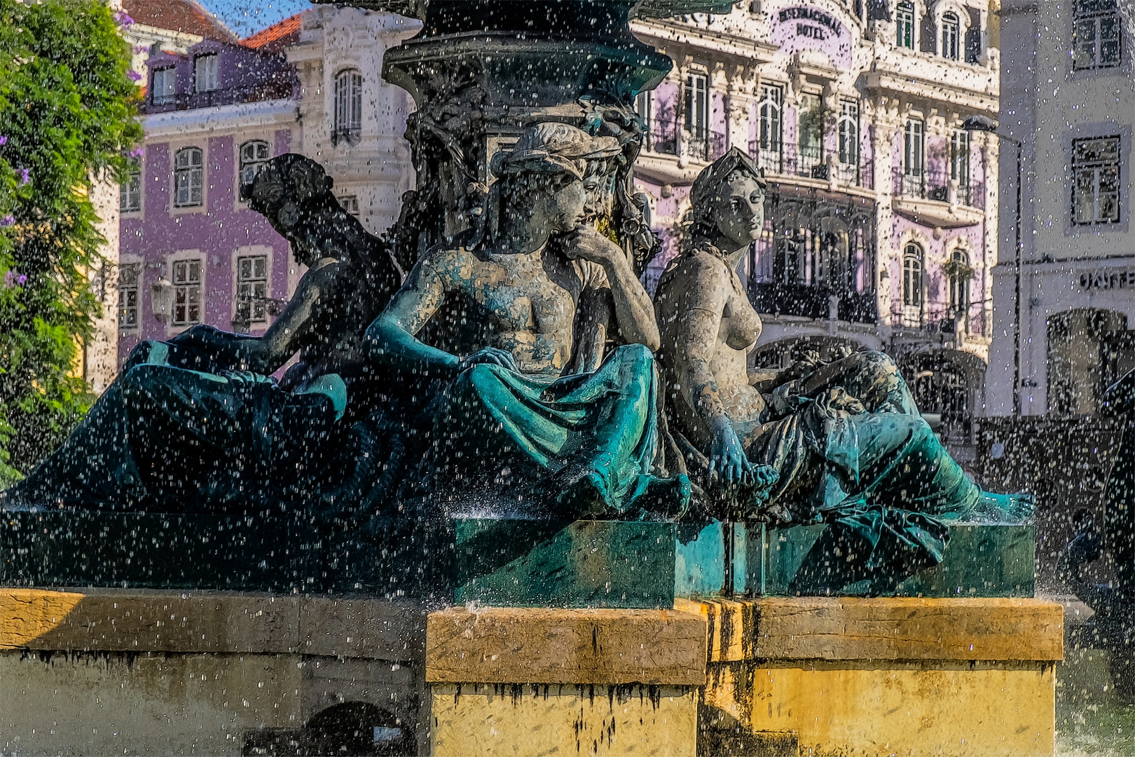 Brunnen am Rossio