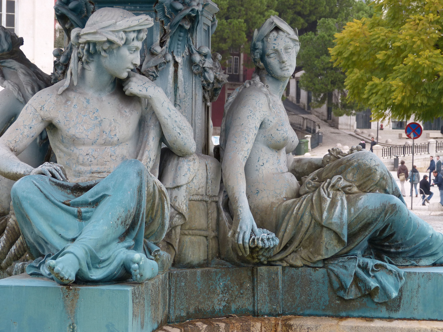 Brunnen am Rossio