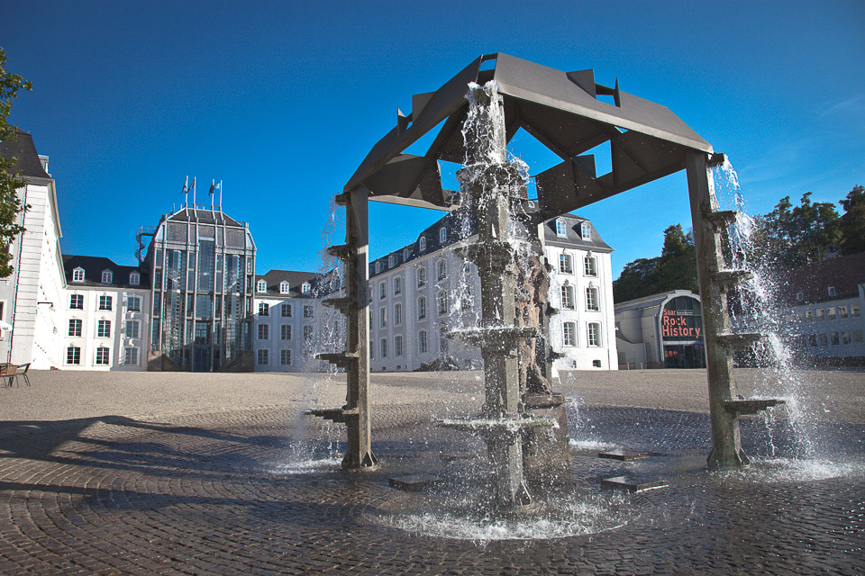 Brunnen am Saarbrücker Schloss