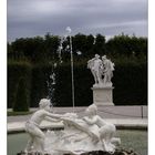 Brunnen am Schloss Belvedere in Wien