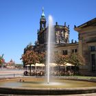 Brunnen am Theaterplatz - Langzeitbelichtung