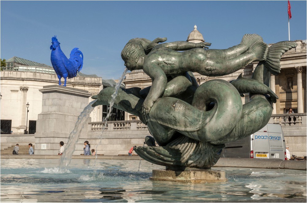 Brunnen am Trafalgar Square