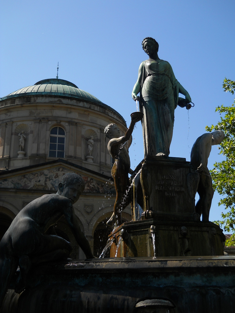 Brunnen am Vierordtbad, Karlsruhe