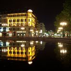 Brunnen an der alten Oper in Frankfurt